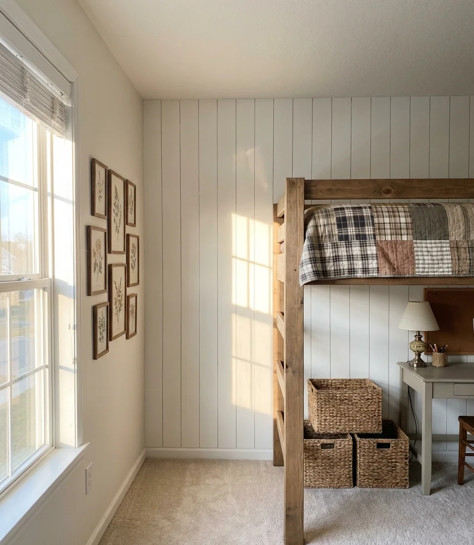 Cottage Farmhouse Teen Room 1