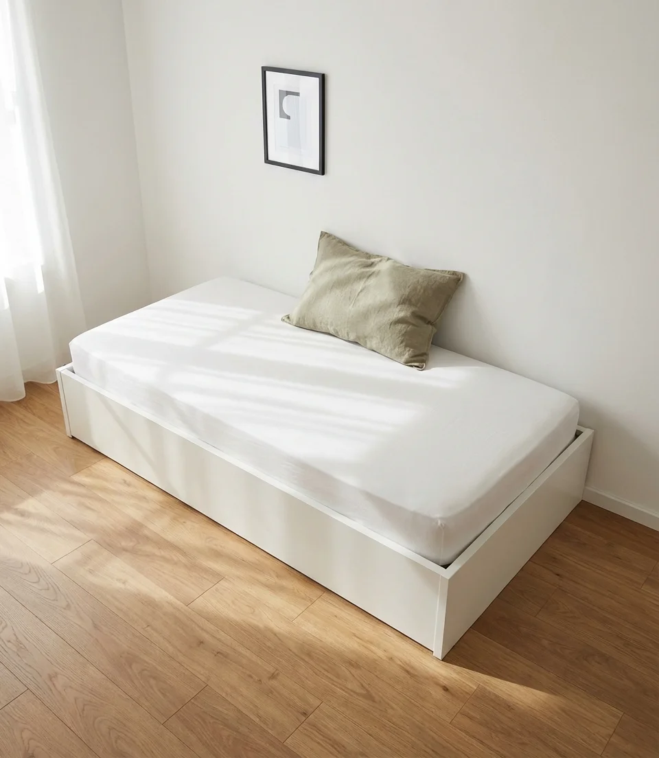 Simple Minimalist Teen Room Makeover 2
