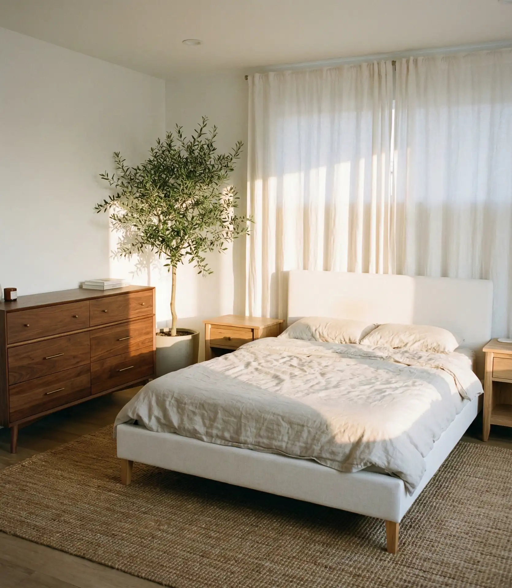 White with Natural Wood Accents 2