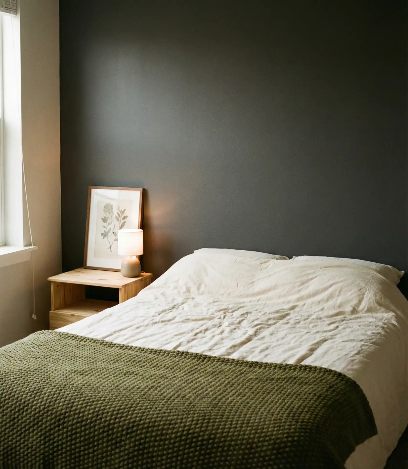 Charcoal and Olive for a Dark, Sophisticated Palette 2
