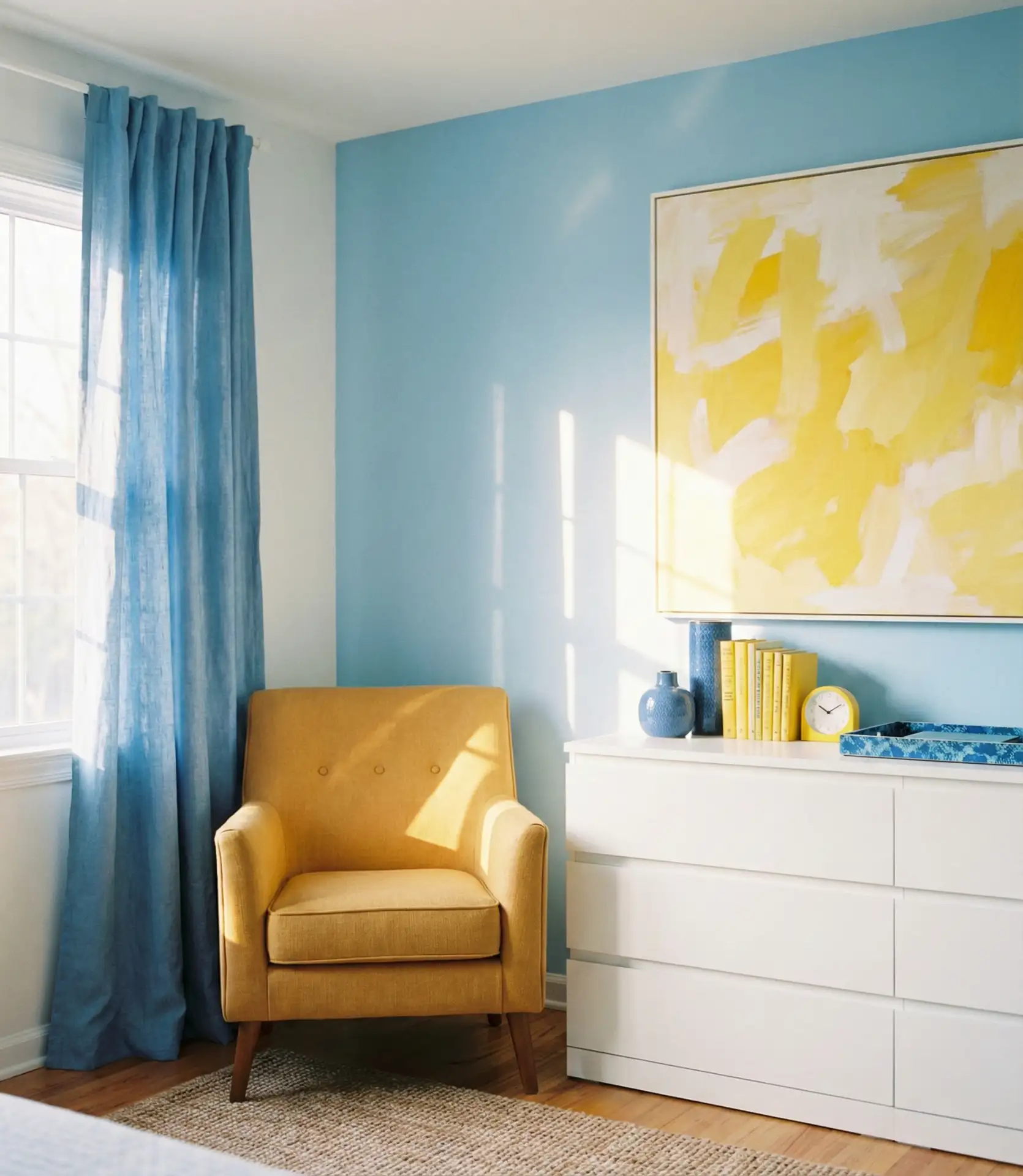 Yellow and Blue Sunshine 2