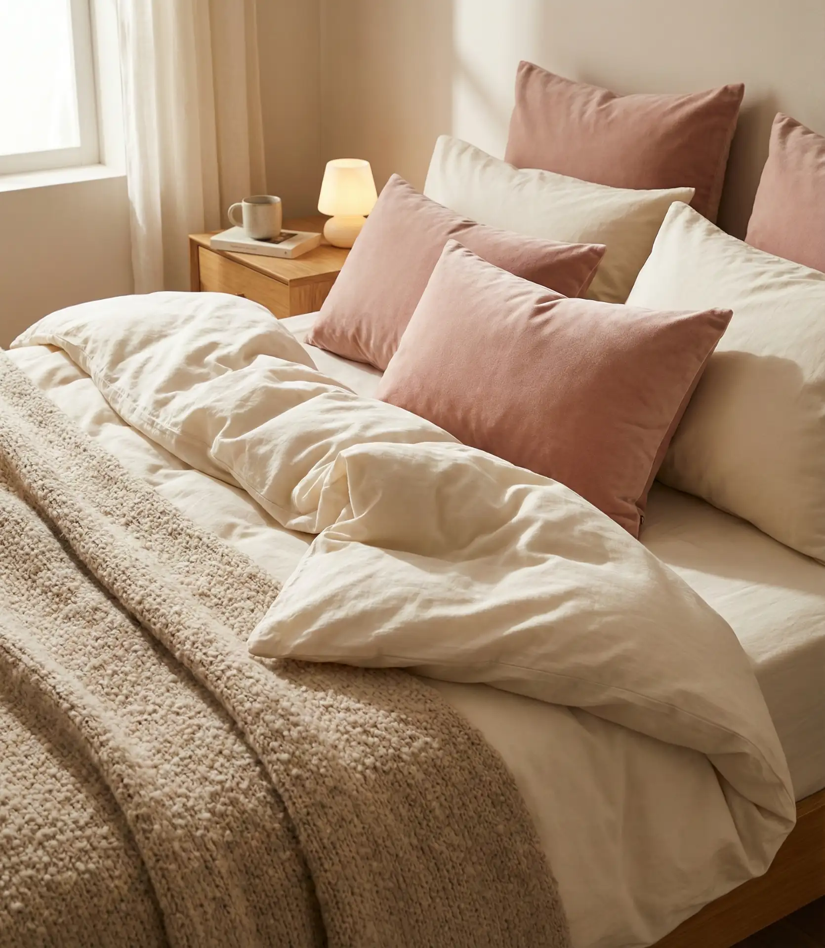 Textured Bedding Layers for Cozy Depth 1